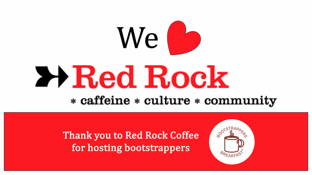 We love Red Rock Coffee